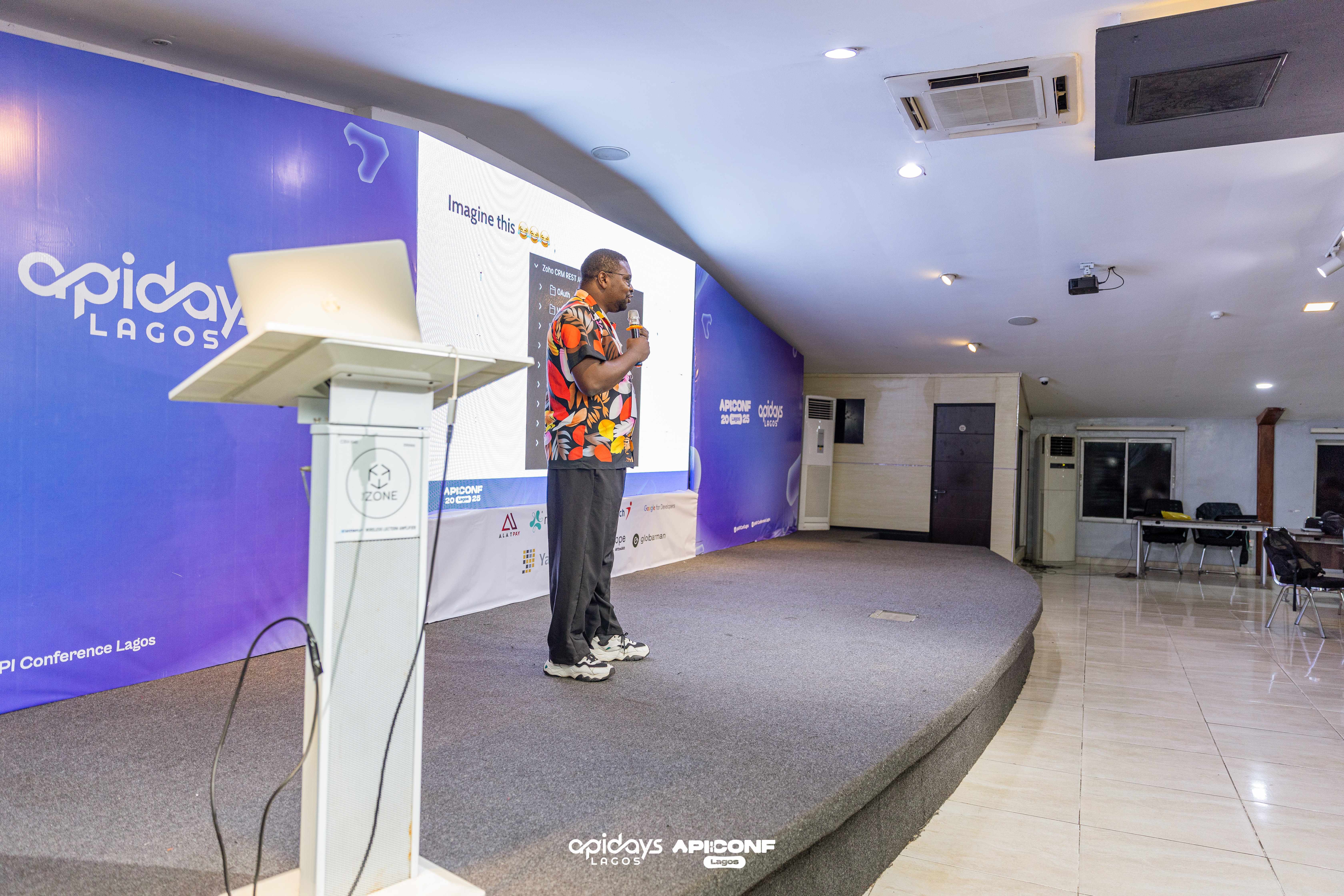 Speaking at APIConf Lagos 2025 - Why APIs Matter